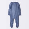 Baby Boys' 3pk Bears Sleep N' Play - Cloud Island™ Blue - 2 of 4