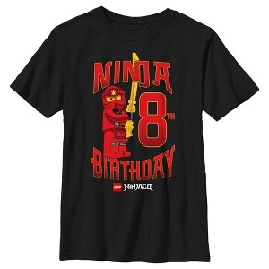 Boy's LEGO®: Ninjago Ninja Kai Birthday 8 T-Shirt - 1 of 4