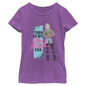 Girls Wednesday Enid Sinclair Fun and Freedom T Shirt - 1 of 4