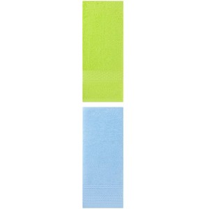 REGALWOVEN Solid Textured Absorbent Soft Decorative Hand Towel Set 13" x 30"/14" x 30" 2 Pcs - 1 of 4
