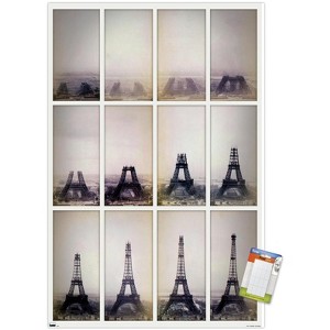 Trends International Eiffel Tower Construction Time Lapse Unframed Wall Poster Prints - 1 of 4
