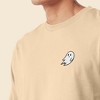Dalix Ghost Embroidered Long Sleeve Tee Lightweight Soft Cotton Shirt Mens - 4 of 4
