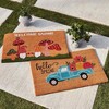 The Lakeside Collection Spring Garden Coir Doormat - Spring Coir Doormats Welcome Gnome - 2 of 2