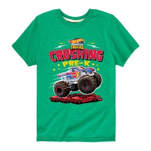 Boys' - Hot Wheels - Crushing Pre K Short Sleeve Graphic T-Shirt - 1 of 4