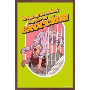 Trends International The Exorcist: Seasons of Scare - Excellent Day Framed Wall Poster Prints - 1 of 4