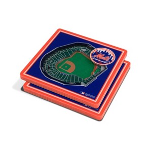 MLB New York Mets 3D Stadium View Coaster - 1 of 3