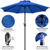 Yaheetech 9FT Outdoor Patio Umbrella with Crank and Push Button to Tilt - 4 of 4