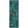 Washable Floral Animal Jungle Rug Non Slip Low Pile Rug Soft Throw Floor Cover Foldable Indoor Carpet for Living Room Bedroom Playroom Nursery - 4 of 4
