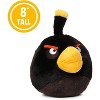 Mighty Mojo Angry Birds - Bomb - Black Bird - 8 Inch Collectible Plush Doll - Officially Licensed - 3 of 4