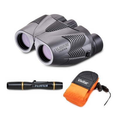 Fujinon KF 8x25M Roof Prism Binoculars with Floating Strap and Fuji Lens Pen