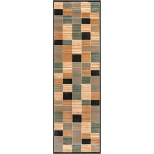 Well Woven Estella Geometric Boxes Area Rug - 1 of 4