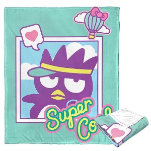 Sanrio Badtz Maru Super Cool Silk Touch Throw Blanket - 1 of 4