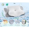 LISM Cervical Pillow with Pillowcase,Breathable Memory Foam Contour Pillow for Side,Back,Stomach Sleepers - 2 of 4