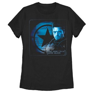 Women's Marvel The Falcon and the Winter Soldier James Barnes T-Shirt - 1 of 4