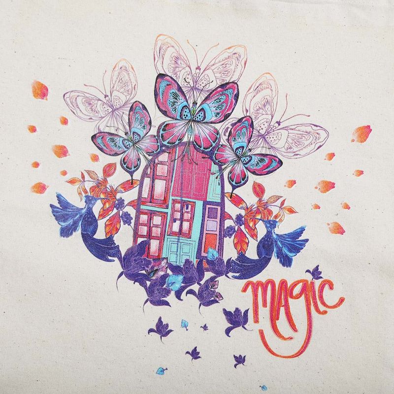Disney Encanto "Magic" Canvas Tote Bag by Sebas Pakui, 2 of 3