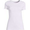 Lands' End Women's Cotton Rib T-shirt - 3 of 3