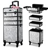 Byootique 3-Piece Makeup Train Cases Cosmetic Organizer Kit Artist CB - 2 of 4
