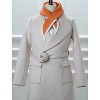 INSPIRE CHIC Women's Knit Scarf Contrast Color Neckerchief - 2 of 4