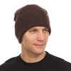 Minus33 Merino Wool Midweight - Everyday Knit Cuff Beanie 100% Merino Wool  Dark Brown : Target