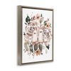 Stupell Industries Little Ghosts with Botanicals Floating Frame Canvas Art - 2 of 4