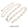 Unique Bargains Women's Flower Design Waist Chain 1 Pc - 3 of 4