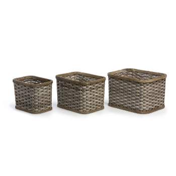 Park Hill Collection Woven Storage Basket