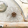 Poppy Wall Flower Brown Metal by Foreside Home & Garden - 2 of 4