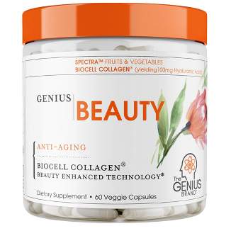 Genius Beauty Supplement for Hair, Skin, and Nails - The Genius Brand
