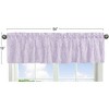 Sweet Jojo Designs Window Valance Treatment 54in. Rose Lavender - 2 of 4