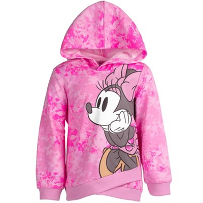 Disney Minnie Mouse Big Girls Hoodie Pink 10-12