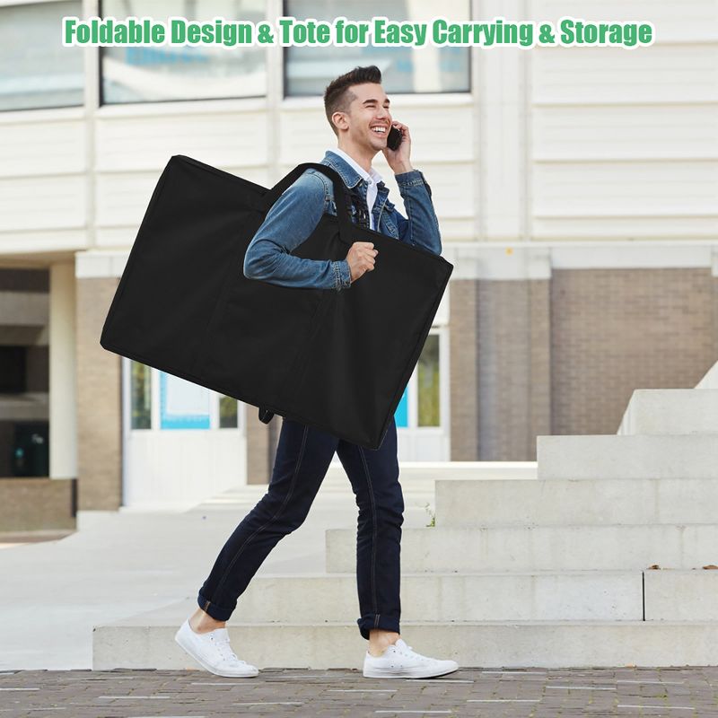Costway Foldable Bean Bag Toss Cornhole Game Set Tailgate Regulation w/ Carrying Bag, 5 of 11