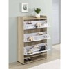 Coaster Denia 3 Tier Modern Wood Shoe Cabinet - 3 of 4
