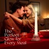 Leor & Lair 10" Taper Candles - 4 Pack - Unscented Tapered Candlesticks for Dinner, Home, and Holiday - 4 of 4