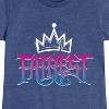 Girls' - Descendants - Fairest Gradient Crown Fitted Short Sleeve Graphic T-Shirt - 2 of 4