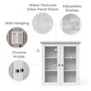 Teamson Home Connor Removable Wall Cabinet with Adjustable Shelves & 2 Glass Doors - 4 of 4