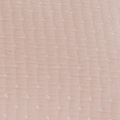 Blush Cotton Reversible Full Bedspread Set