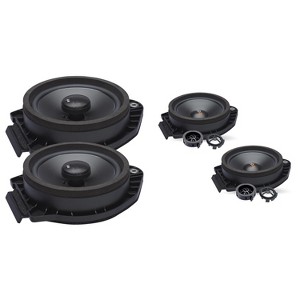 PowerBass OE65C-GM2 6.5" OEM Component Speaker 2 Ohm & OE652-GM2 6.5" 2Ω Direct Fit Premium OEM Replacement Coaxial Speakers Compatible with Select... - 1 of 4