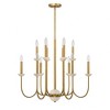 Savoy House Oakhurst 12 - Light Chandelier in  Antique Gold - 3 of 4