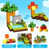 SEVOBAL Building Sets 100Pcs Magnetic Educational Blocks for Kids STEM Learning and Creative Play, Multicolor, 10.63"*5.31"*2.36" - 2 of 4
