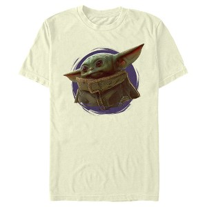 Men's Star Wars The Mandalorian The Child Circle Halo T-Shirt - 1 of 3