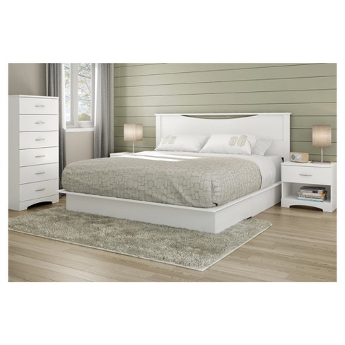 step one platform bed - king - south shore : target