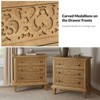 Emilio 3 - Drawer Nightstand with Built-In Outlets Set of 2| ARTFUL LIVING DESIGN - 4 of 4