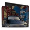 Adult Batman Chasing Joker on Motorcycles Bi-Fold Wallet - 2 of 4