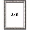 PosterPalooza | Photo Size Slim Profile Silver Frame - UV Acrylic, Foam Board Backing, Hanging Hardware - 2 of 4