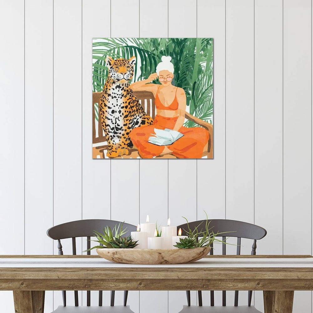 iCanvas 26"x26" Jungle Vacay II by 83 Oranges Canvas Print Wall Art