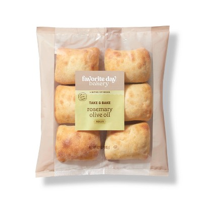 Take & Bake Rosemary and Olive Oil Rolls - 12oz - Favorite Day™
