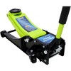 Syemin Lift Jacks Low Profile Hydraulic Trolley Service/Floor Jack, 4 Ton Capacity, Lifting Range 2.5"-20", Green, 28"*17.7"*7.7" - 2 of 4