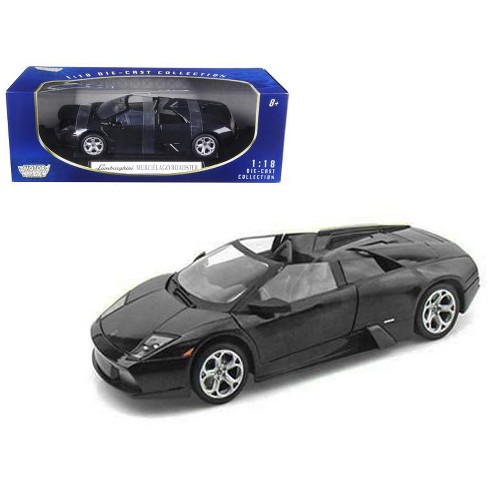 Lamborghini Murcielago Roadster Black 1/18 Diecast Model Car By Motormax :  Target