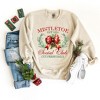 Simply Sage Market Women's Graphic Sweatshirt Coquette Mistletoe Social Club - 3 of 4