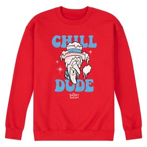 Men's - The Year Without a Santa Claus - Snow Miser Chill Dude Graphic Fleece Sweatshirt - 1 of 4